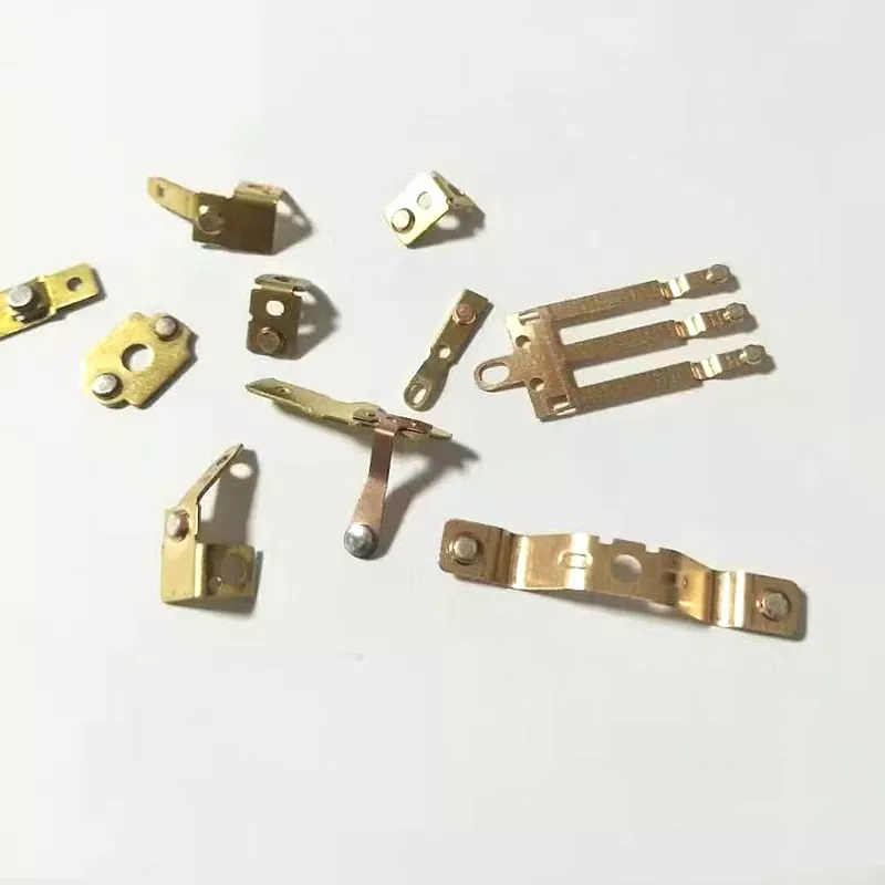 銀メッキ接点スプリング